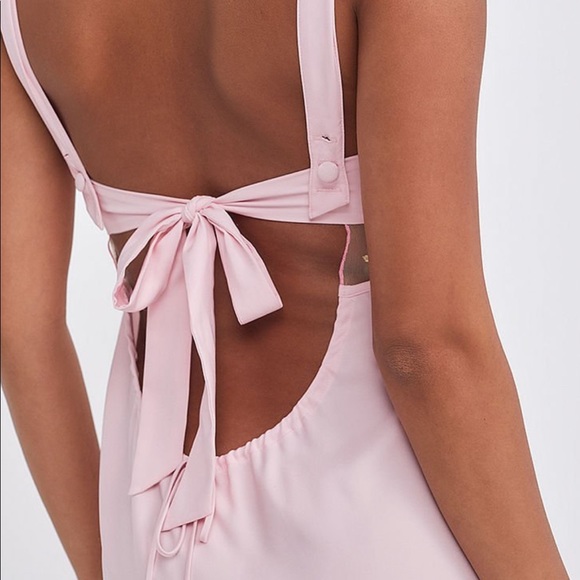 FOR LOVE & LEMONS Pastel Watercolor Rose Dress - Picture 12 of 16